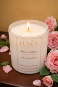 Vela Aromática de Rosa 360gr - Ambiente Romántico y Relajante en tu Hogar