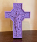 Vela Decorativa Cruz de Jésus - Aroma a Rosa
